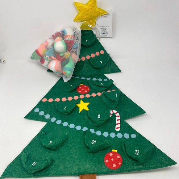 Target 31" Featherly Friends™ Christmas Tree Hanging Fabric Countdown Calendar - Picture 2 of 11